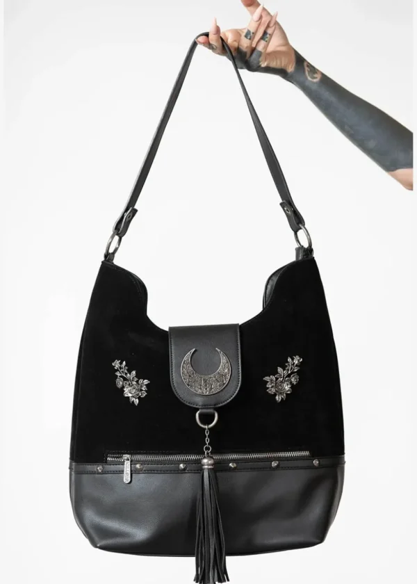Killstar Astral Aura Moon Bag Black
