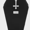 Killstar Coffin Brush Holder Black