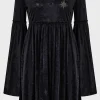 Killstar Coma Mini Dress Black