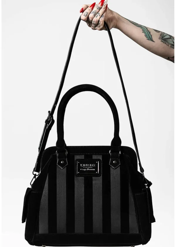 Killstar Earn Your Stripes Bag Black