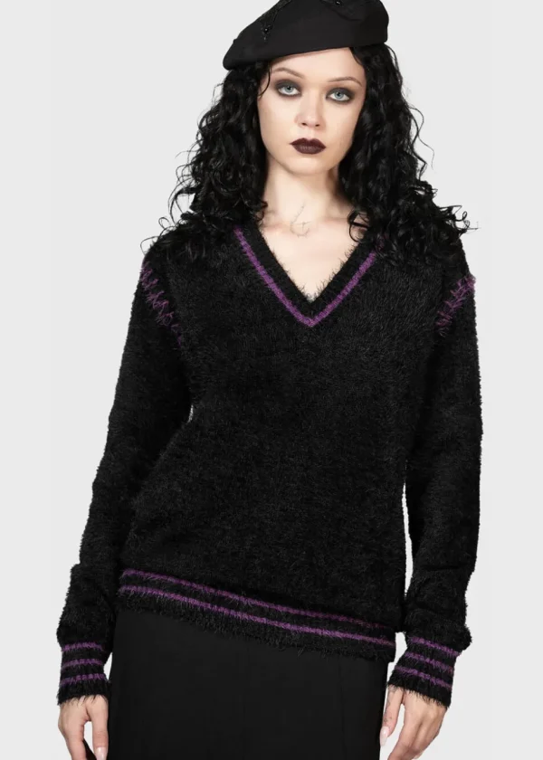 Killstar Emiliana Sweater Black