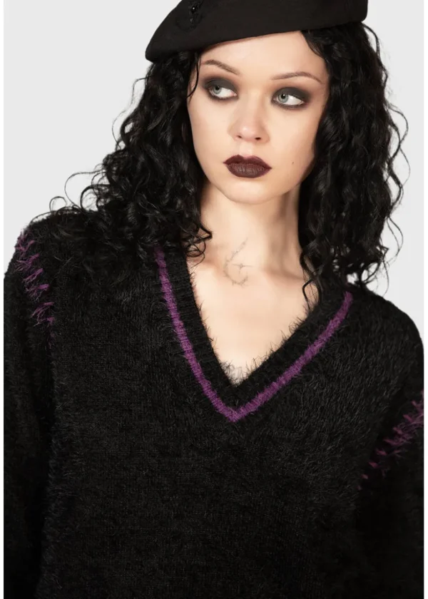 Killstar Emiliana Sweater Black