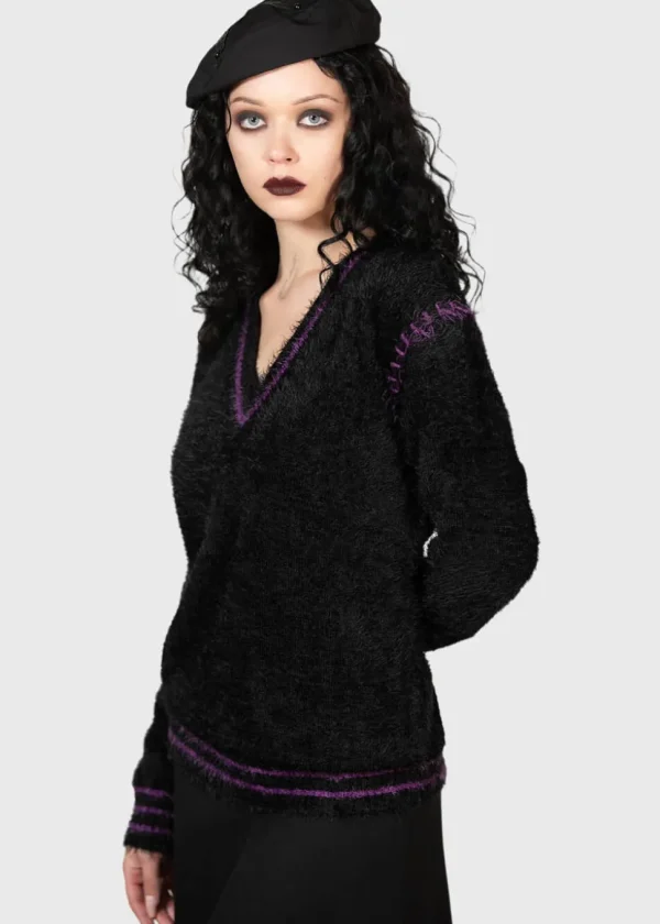 Killstar Emiliana Sweater Black