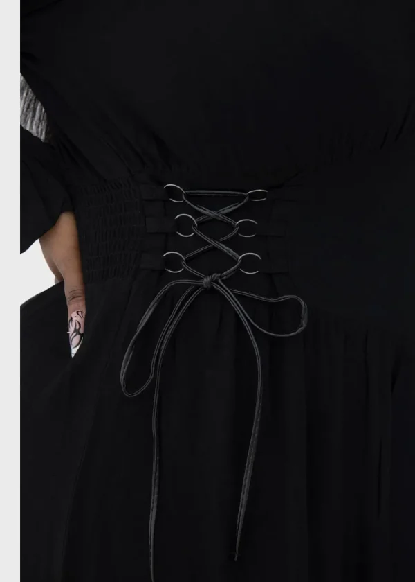 Killstar Jocaster Maxi Dress Black