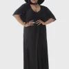 Killstar Krypt Lovers Maxi Dress Black