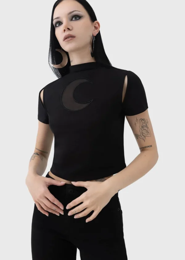Killstar Nephilis Top Black