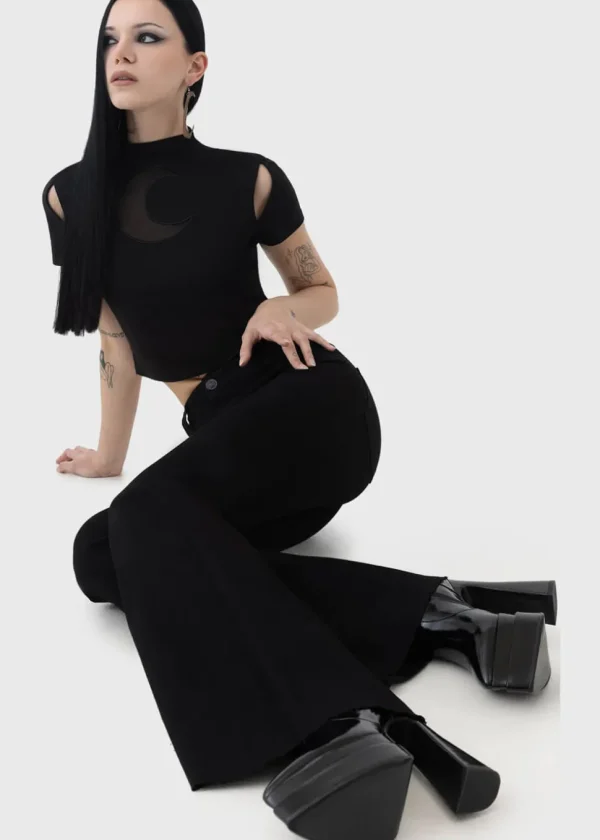Killstar Nephilis Top Black