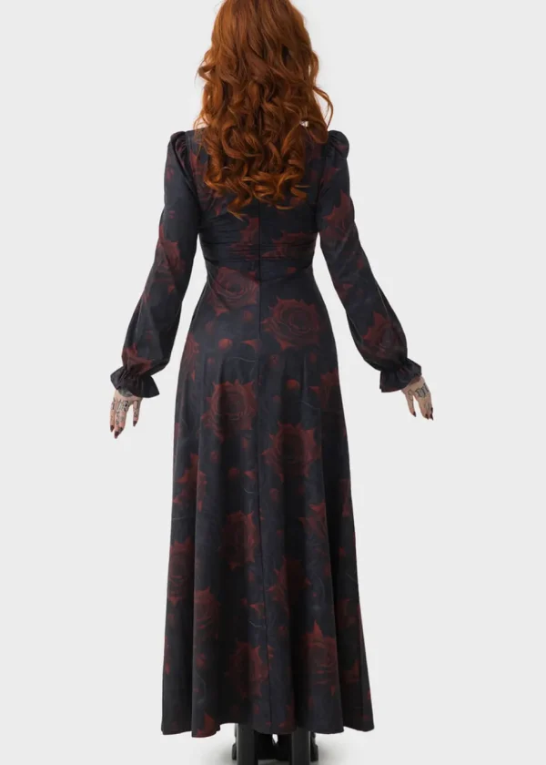 Killstar Neve's Nightmare Dress Black Red