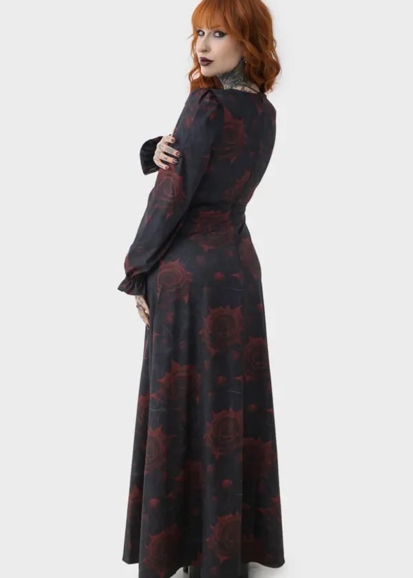Killstar Neve's Nightmare Dress Black Red