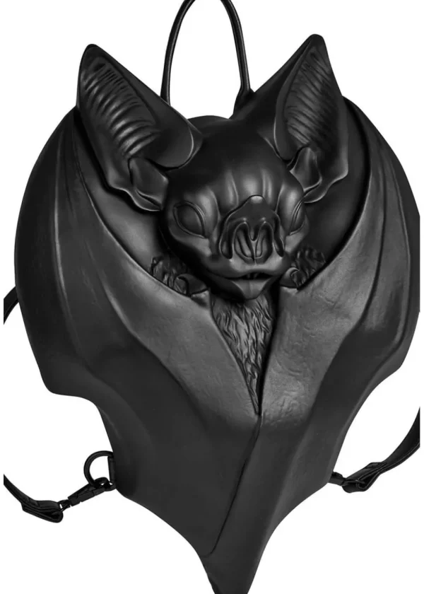 Killstar Vamped Up Bat Backpack Black