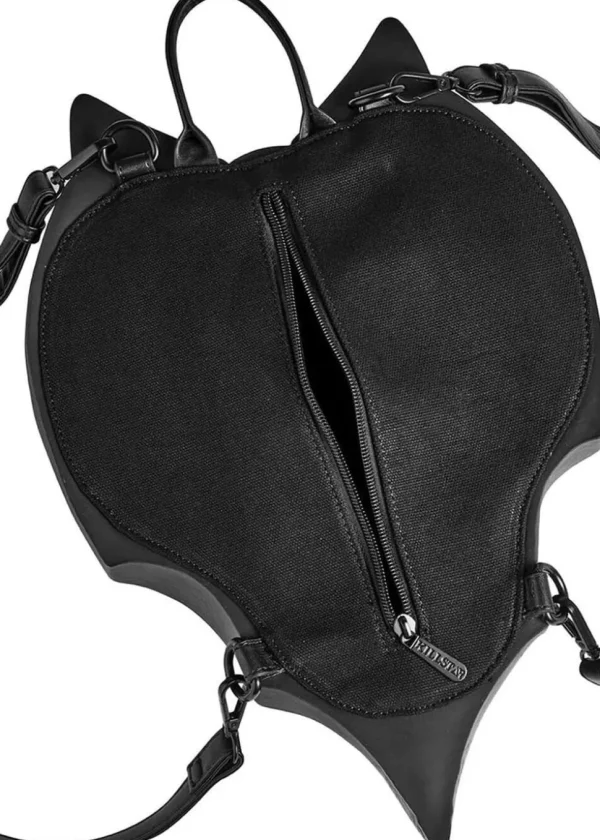 Killstar Vamped Up Bat Backpack Black