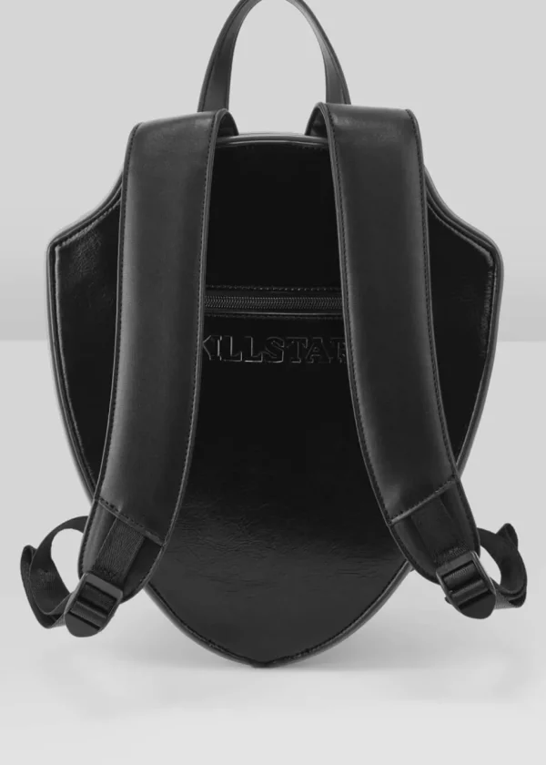Killstar Wednesday Not Friends Material Backpack Black