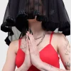 Killstar x Beetlejuice Grieving Veil Black