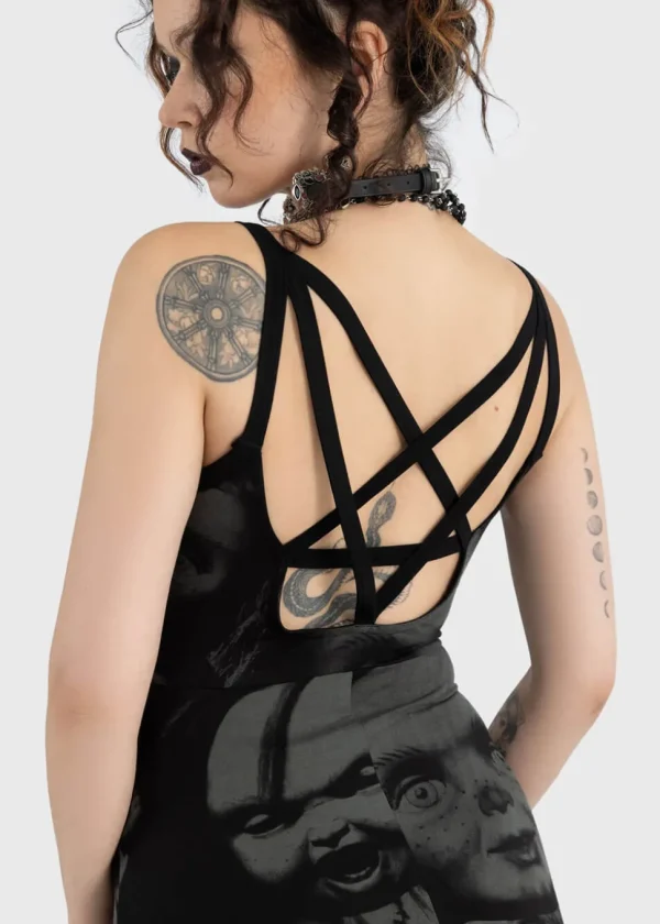 Killstar x Chucky Devil's Lair Maxi Dress Black