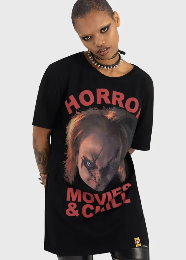 Killstar x Chucky It's Showtime T-Shirt Black