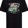 King Kerosin Mens Hot Rod Service T-Shirt Black