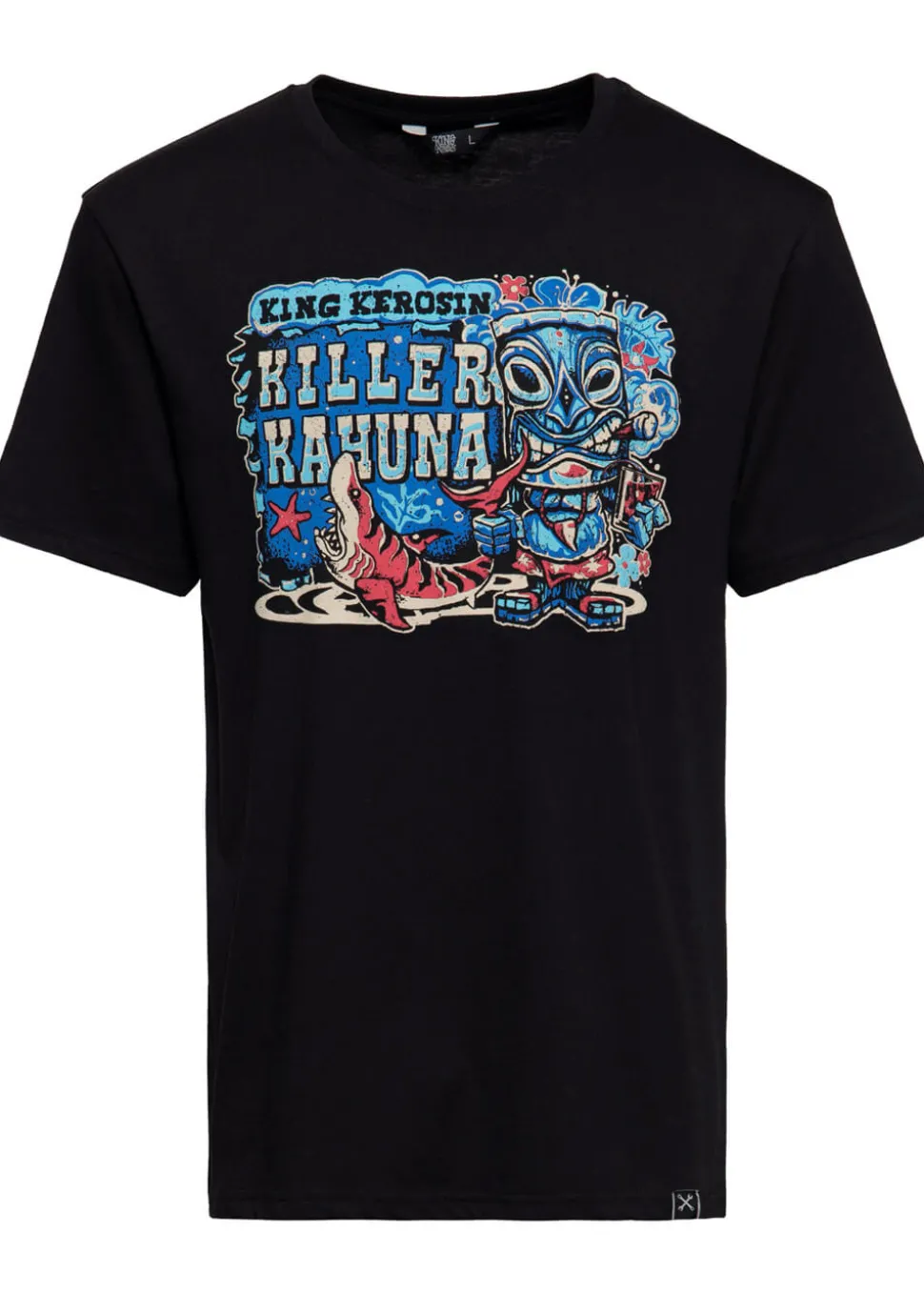 king_kerosin_mens_kahuma__0.webp King Kerosin Men's Kahuma T-Shirt Black