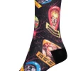 King Kerosin Mens Mars Socks Black