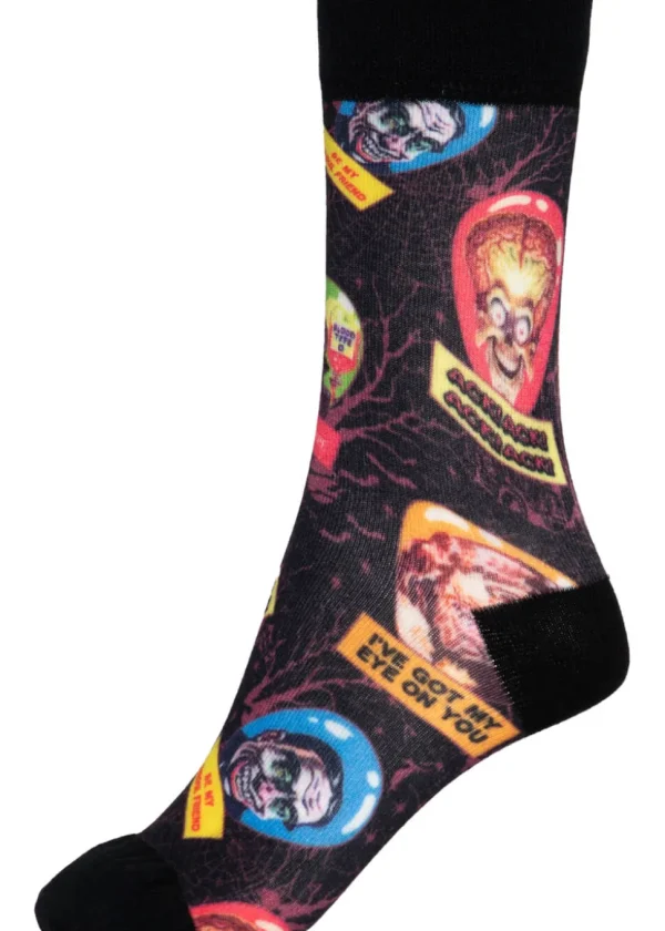 King Kerosin Mens Mars Socks Black