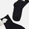 Koi Footwear Angel Wings 50's Socks Black