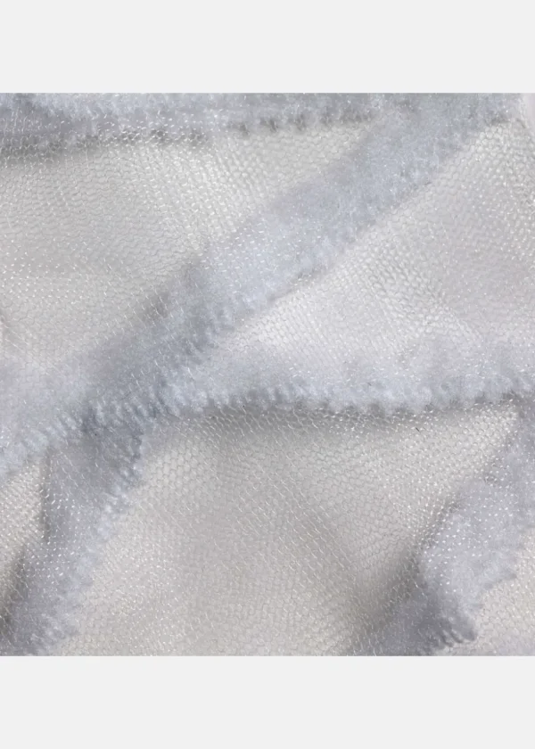 Koi Footwear Rumours Sheer Ruffle 50's Socks White
