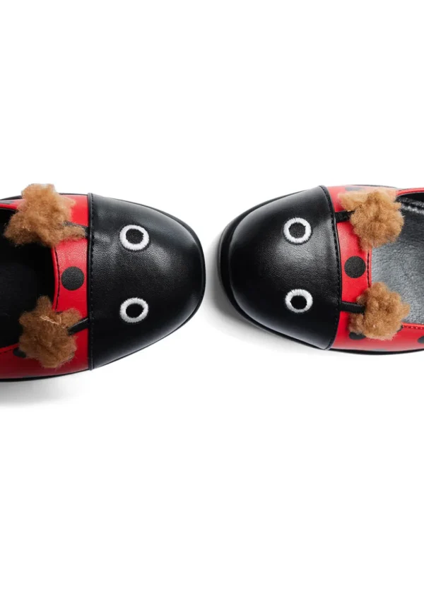 Koi Footwear Tira Lucky Ladybird Ladybug Mary Janes Pumps Red