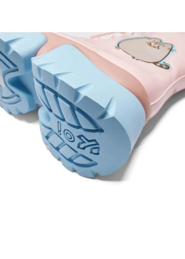 Koi x Pusheen Doghnuts Pastel Patent Boots Pink