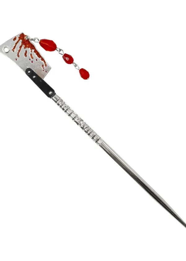 Kreepsville Cleaver Blood Drip Hairstick