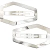 Kreepsville Coffin Snap Hair Clips Silver