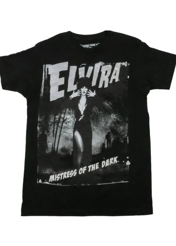 Kreepsville Elvira Zombie T-Shirt Black