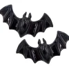 Kreepsville Lil Black Bats Set Hairslides Black