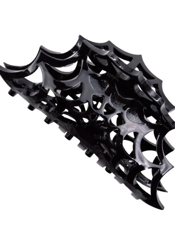 Kreepsville Spiderweb Haarclip Black