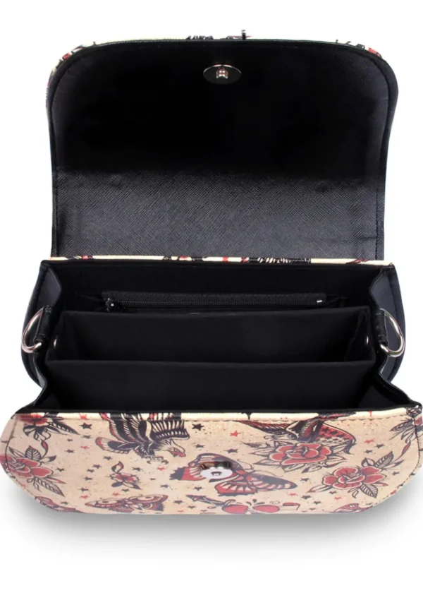 Liquorbrand Bamboo Tiki Time Handbag Black