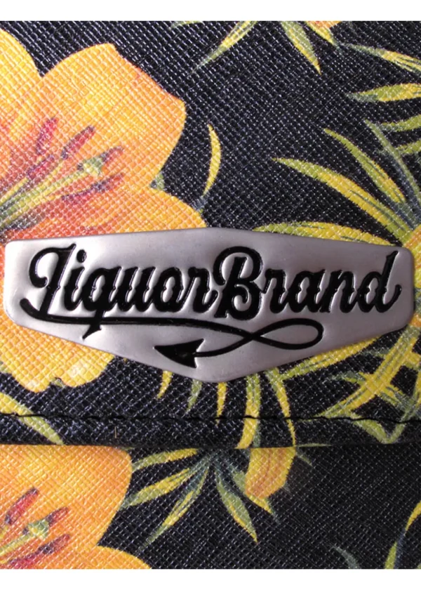 Liquorbrand Bamboo Tiki Time Handbag Black