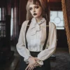 Lively Ghosts Bateman 40's Shirt White