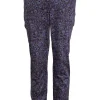Lords of Harlech Jack Tribune Paisley Chino Trousers Plum