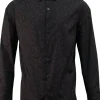 Lords of Harlech Nigel Perugia Paisley Shirt Black