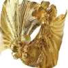 Lotta Djossou Paris Cicada on Leaf Bracelet Gold