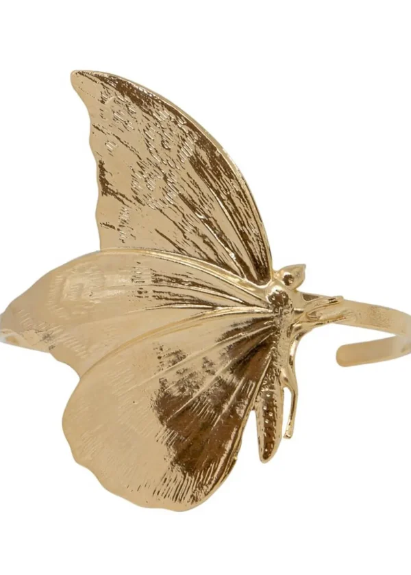 Lotta Djossou Paris Macey Butterfly Bracelet Gold