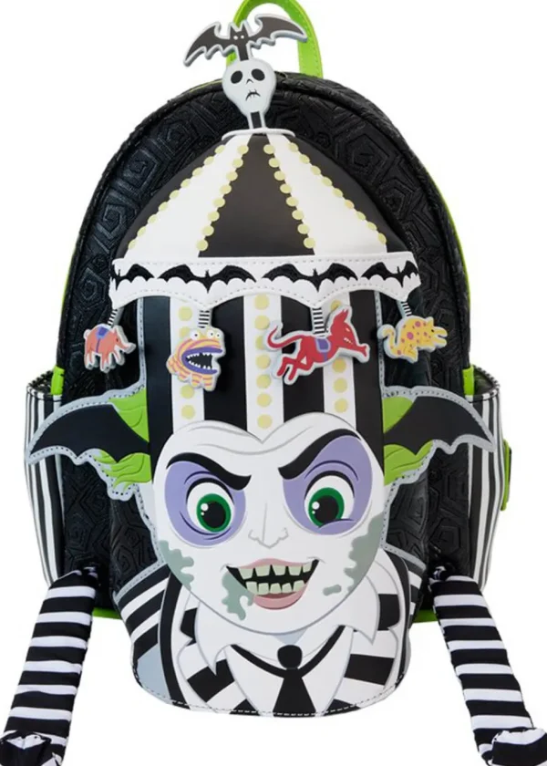 Loungefly Beetlejuice Carousel Light Up Cosplay Backpack
