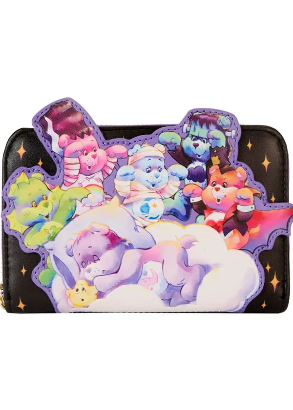 Loungefly Carebears x Universal Monsters Scary Dreams Wallet Black