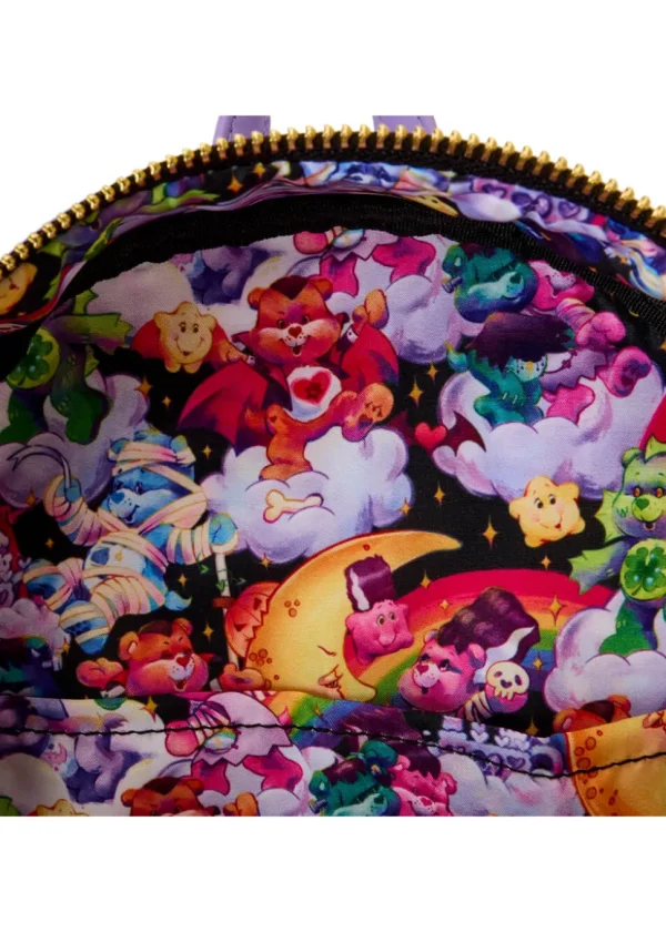 Loungefly Carebears x Universal Monsters Scary Dreams Backpack Black