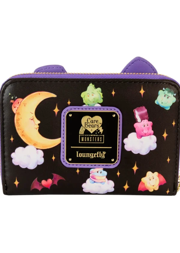 Loungefly Carebears x Universal Monsters Scary Dreams Wallet Black