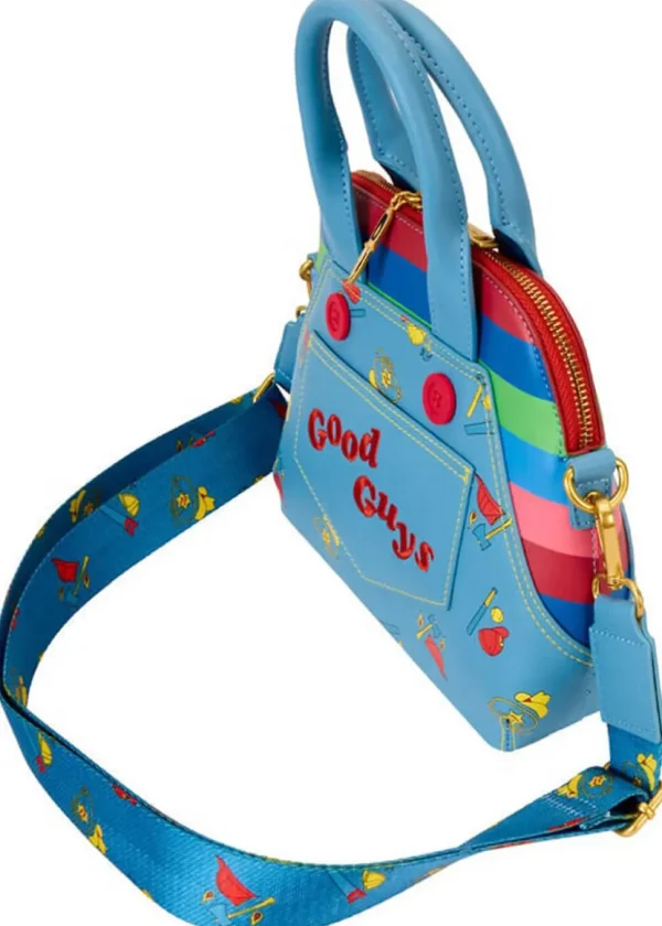 Loungefly Childs Play Chucky Cosplay Bag Blue