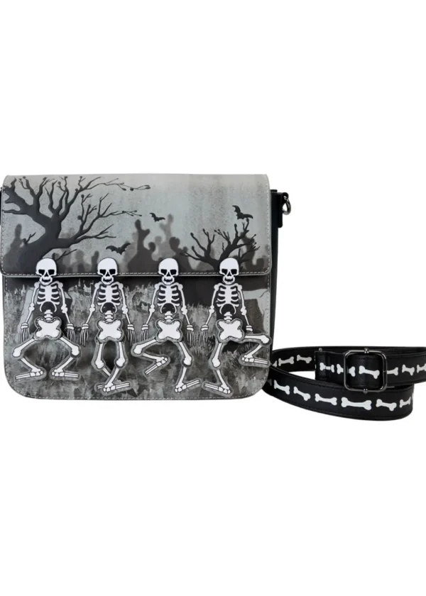 Loungefly Disney Skeleton Dance Shoulderbag Black
