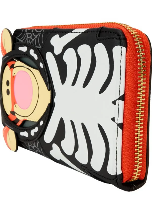 Loungefly Disney Winnie The Pooh Skeleton Tigger Wallet Black