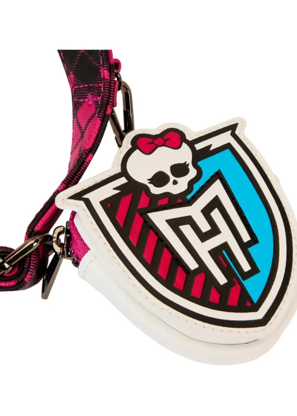 Loungefly Mattel Monster High Skulette Figural Crossbody White