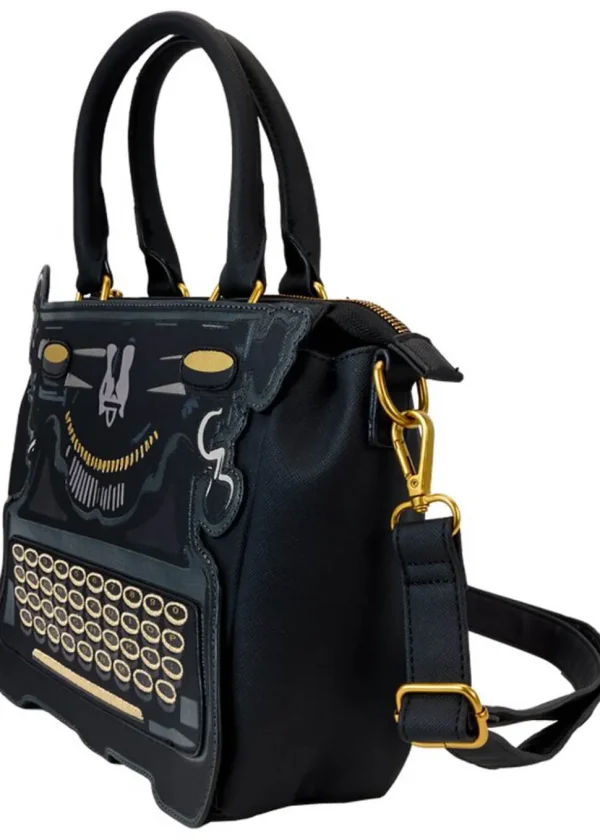 Loungefly Wednesday Typewriter Bag Black