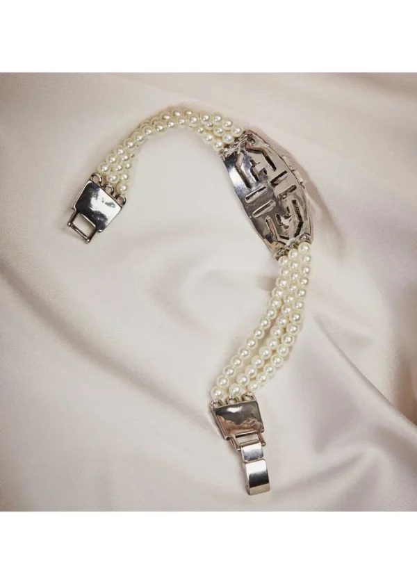 Love Vintage Art Deco 20's Bracelet Cream