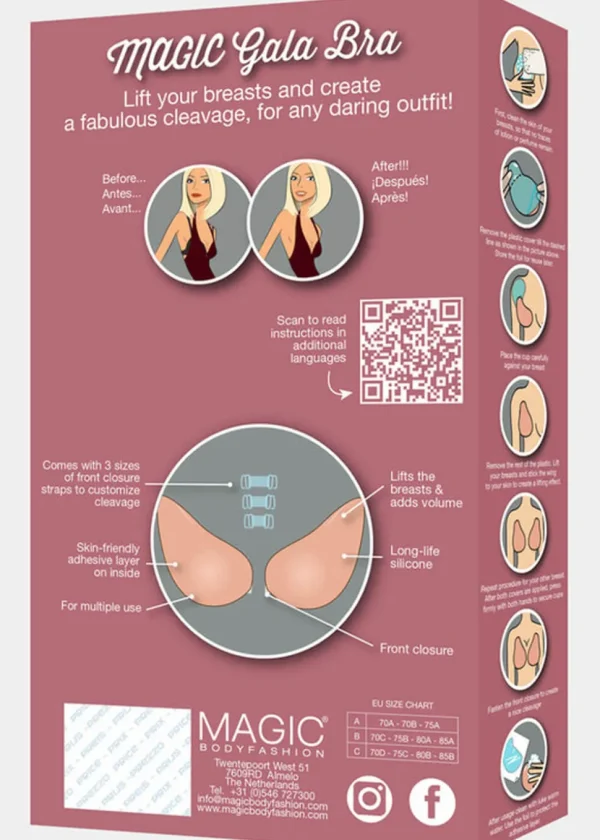 Magic Bodyfashion Magic Gala Bra Latte colour